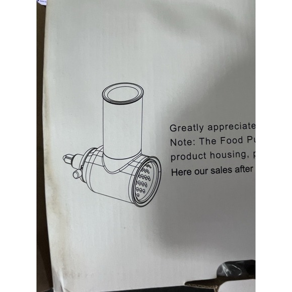 GVODE Slicer Shredder Attachment G1806 for KitchenAid Mixers NEW Open Box - Picture 3 of 13